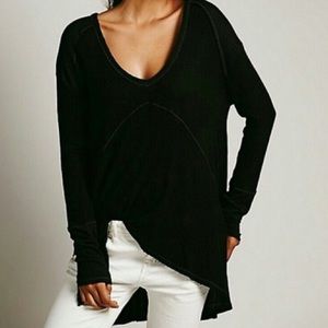 Free People Long-Sleeve Sunset Park Thermal Top